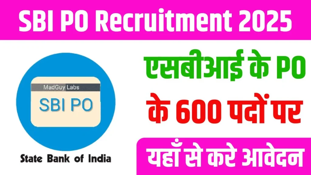 SBI PO Recruitment 2024 