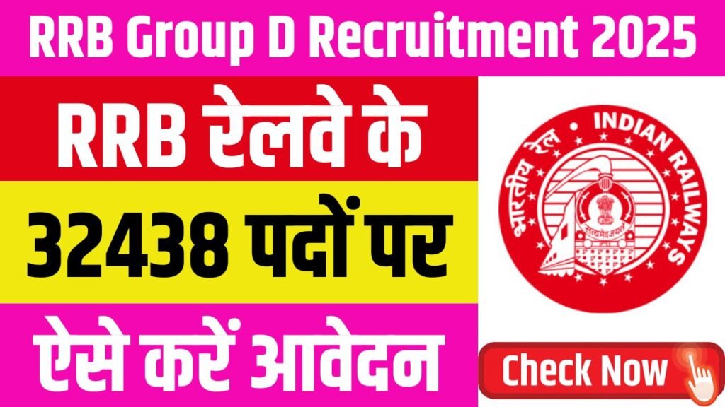 RRB Group D Recruitment 2025 